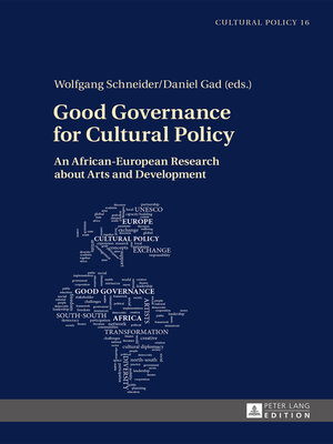 cover image of Good Governance for Cultural Policy